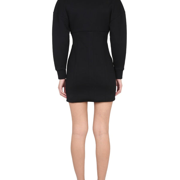 Alexander McQueen Dresses? Alexander Mcqueen Women Mini Dress With Cocoon Sleeves Luxury Party Occasion Dress