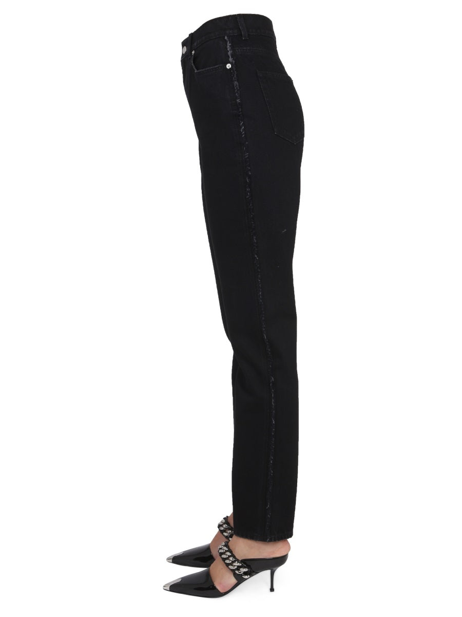 Alexander McQueen pants side profile designer luxury fashion