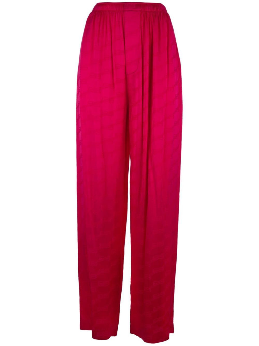 Balenciaga Pants? BALENCIAGA Pleated Straight Leg Trousers for Women Tailored Everyday Designer Pants