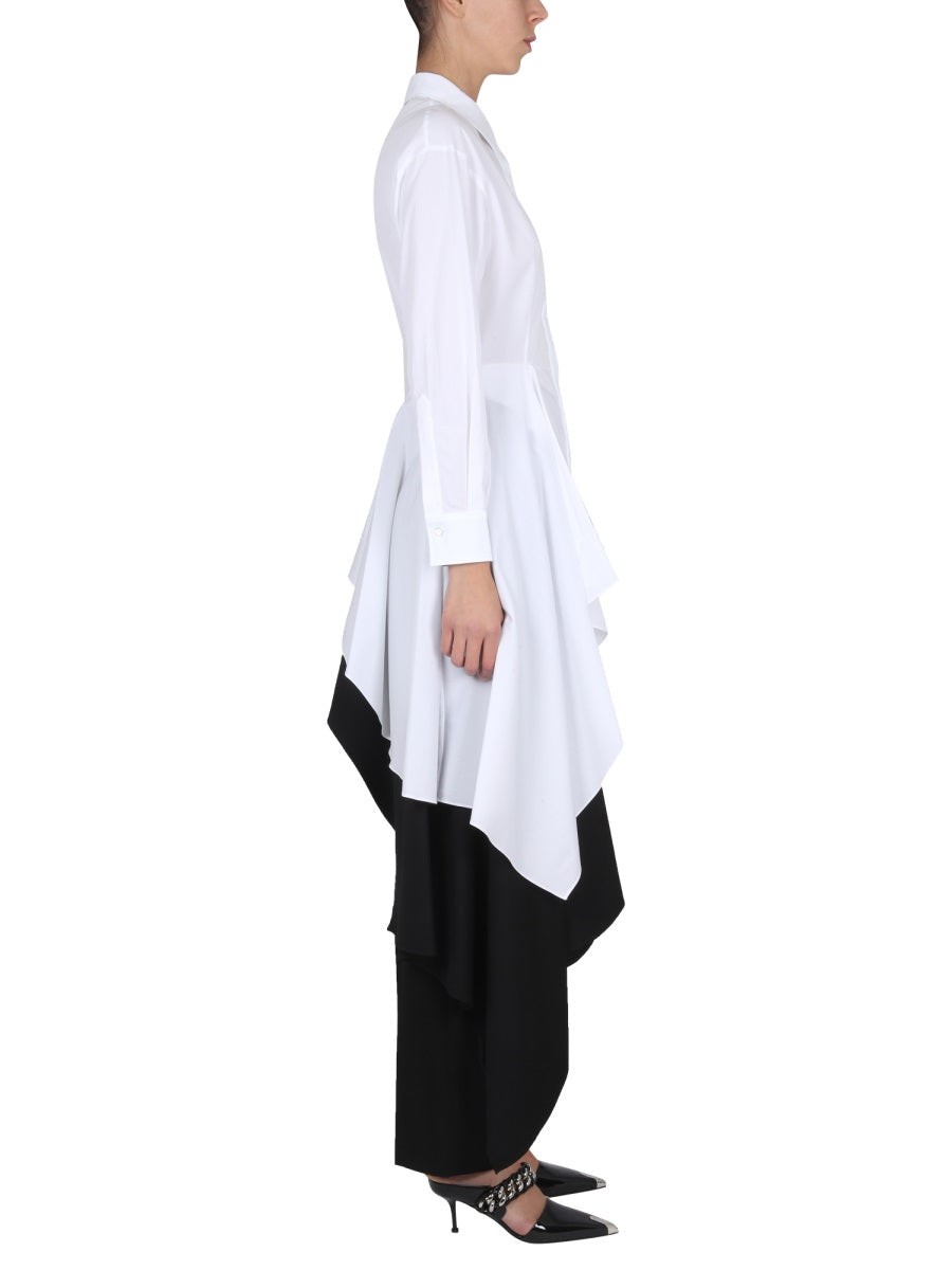 Alexander McQueen Tops? Alexander Mcqueen Women Asymmetric Shirt Premium Designer Casual Top