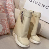 Givenchy shoes Style 171 - front view, statement logo accent