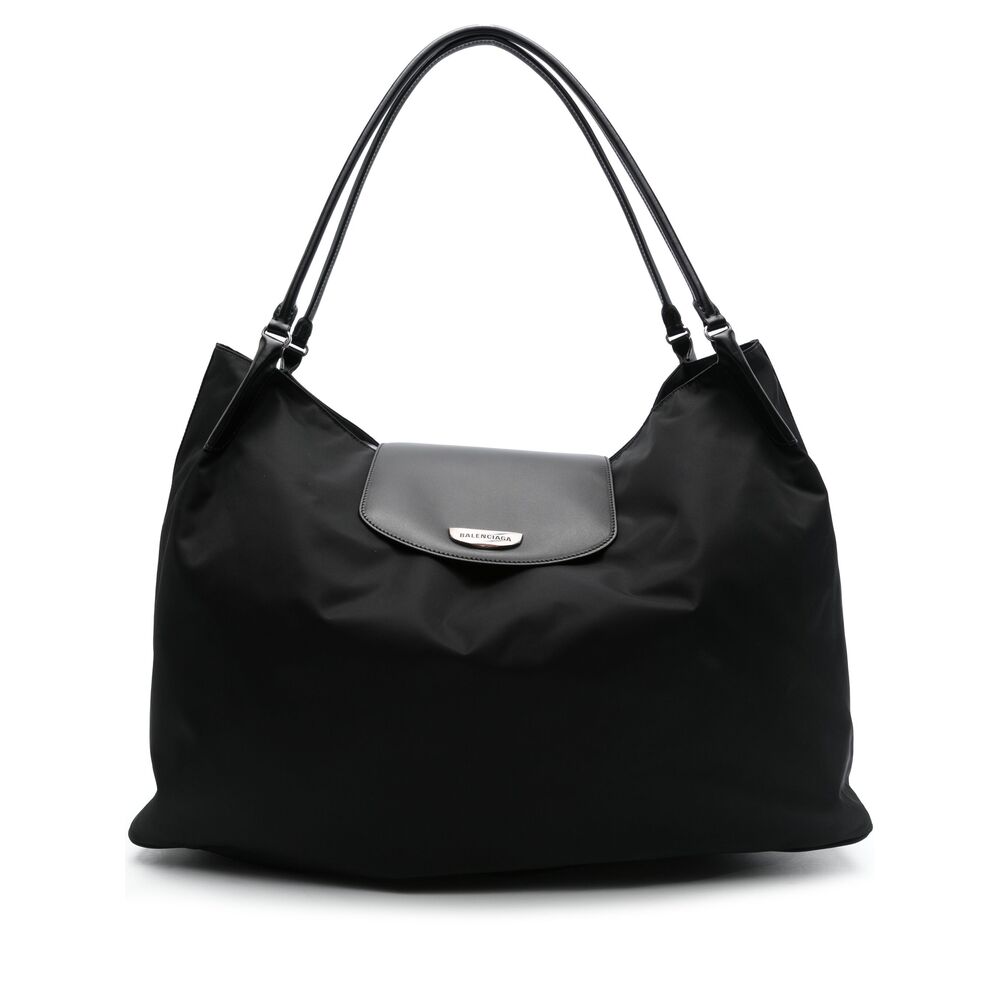 Balenciaga Bags- Balenciaga Black Shoulder Bags Women Luxury Designer Leather Handbag