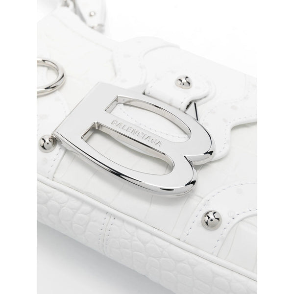 Balenciaga premium cross body bags detail and craftsmanship close-up