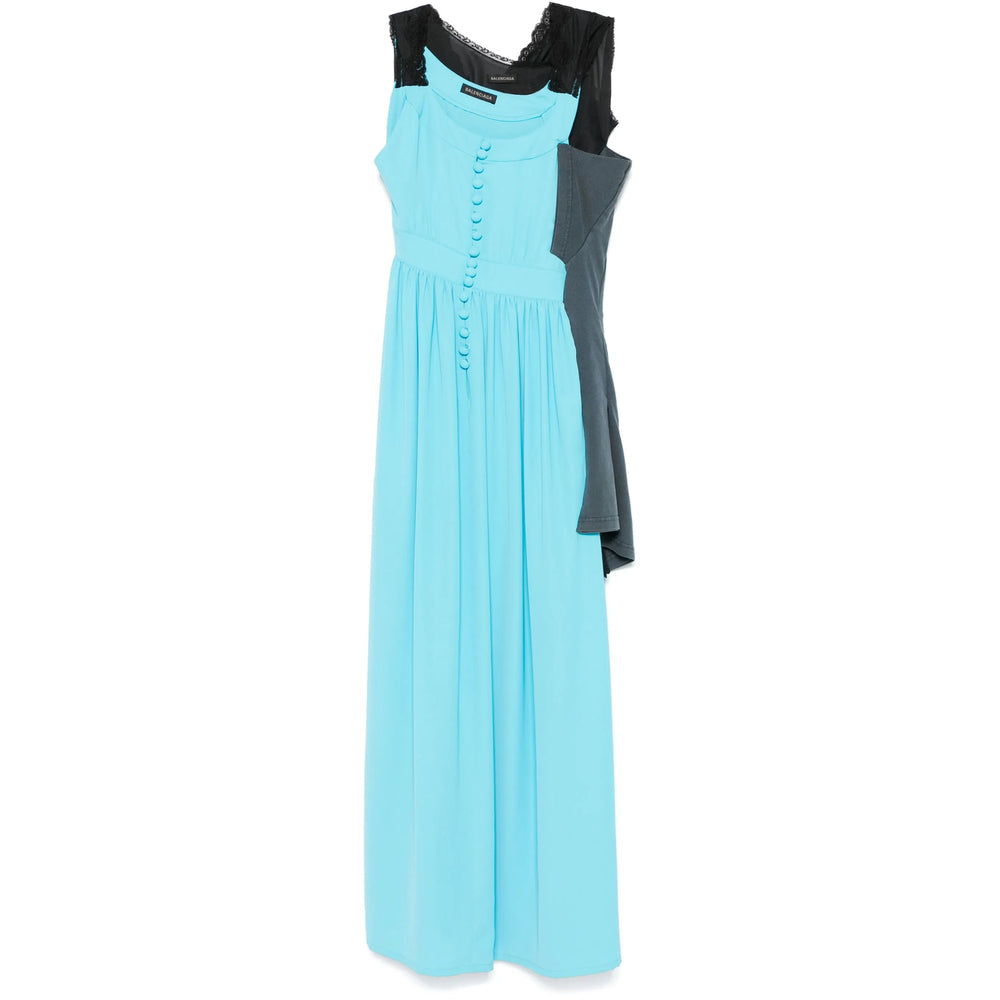 Balenciaga cocktail dresses luxury designer piece front view