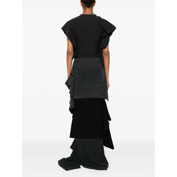 Balenciaga cocktail dresses side profile designer luxury fashion