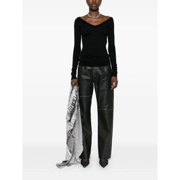 Balenciaga premium sweaters & pullovers detail and craftsmanship close-up