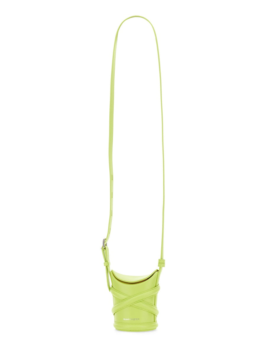 Alexander McQueen Bags? Alexander Mcqueen Women "The Curve" Mini Bag Elegant Everyday Designer Handbag