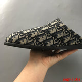 Dior Beige Chelsea Boots - Side Profile View