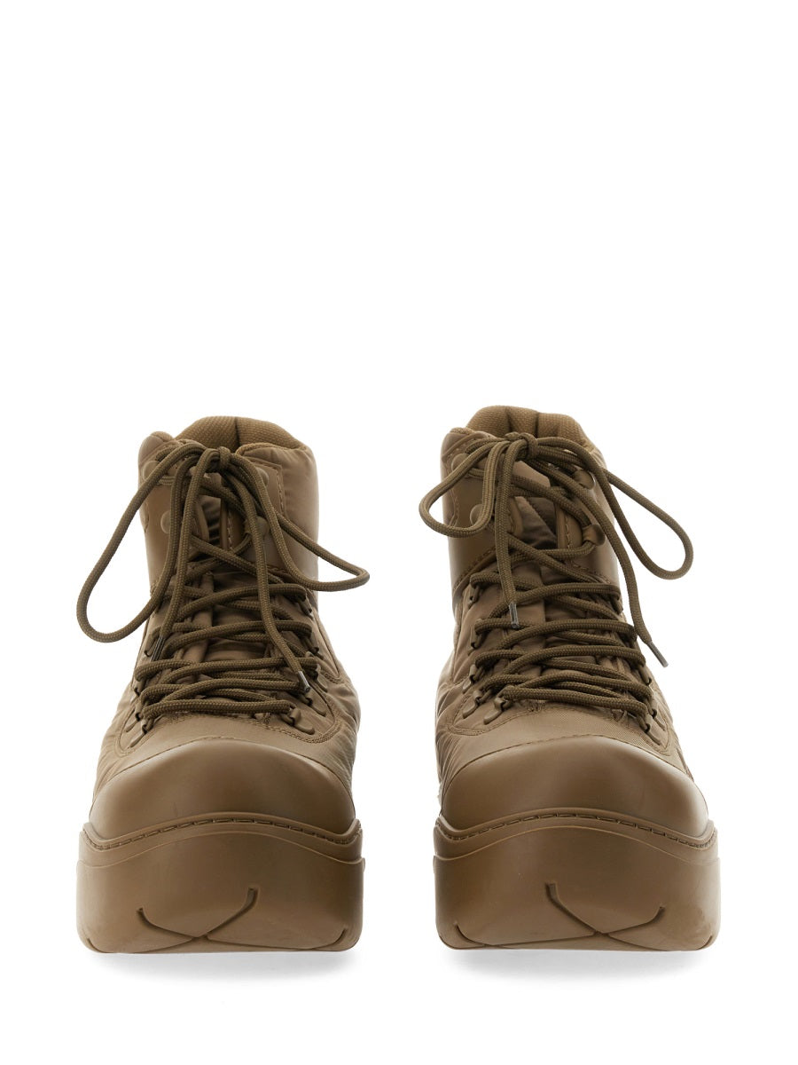 Bottega Veneta premium boots & booties detail and craftsmanship close-up