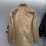 Close-up of Burberry designer clothing craftsmanship