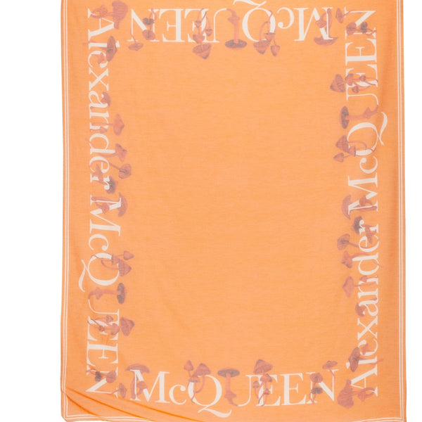 Alexander McQueen Scarves? Alexander Mcqueen Women Mushroom Scarf Elegant Everyday Designer Scarf