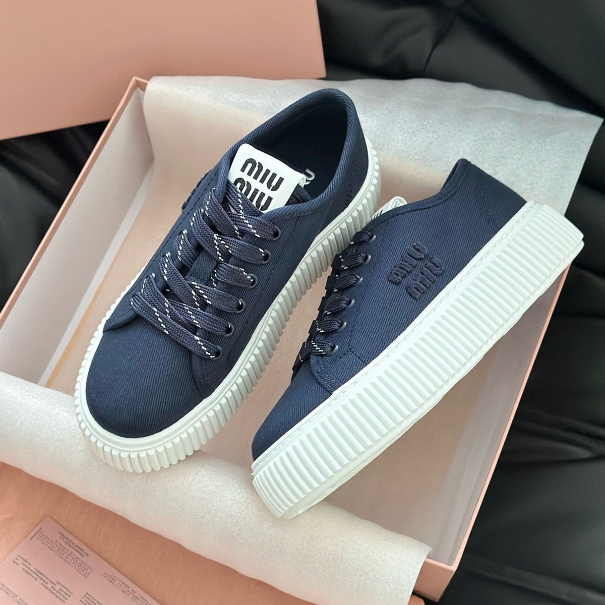 Shoes- Miu M Trainers Premium Designer Casual Shoes