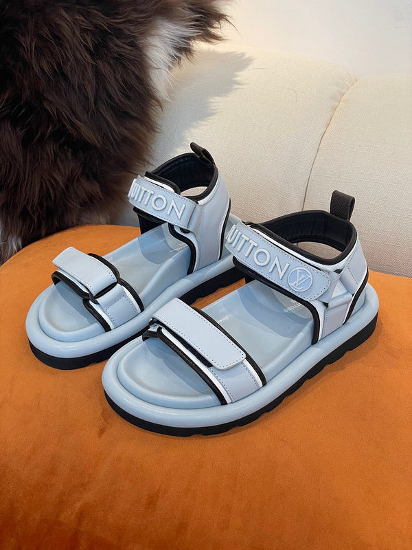 Louis Vuitton shoes Style 396 - top view showing design