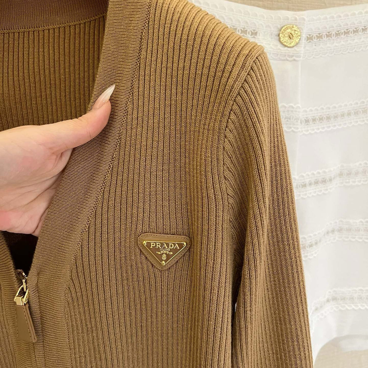 Sweaters- Pd Cardigan Luxury Designer Knit Sweater