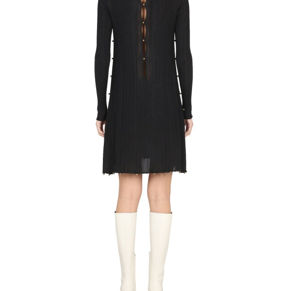 Bottega Veneta premium cocktail dresses detail and craftsmanship close-up