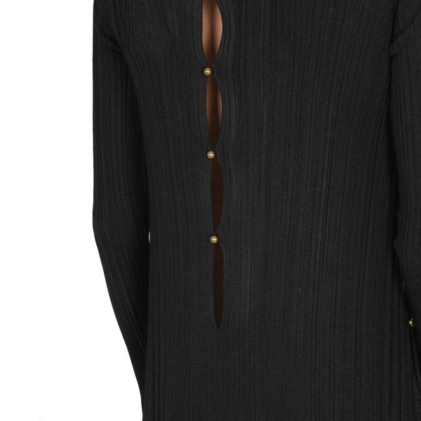 Bottega Veneta cocktail dresses side profile designer luxury fashion