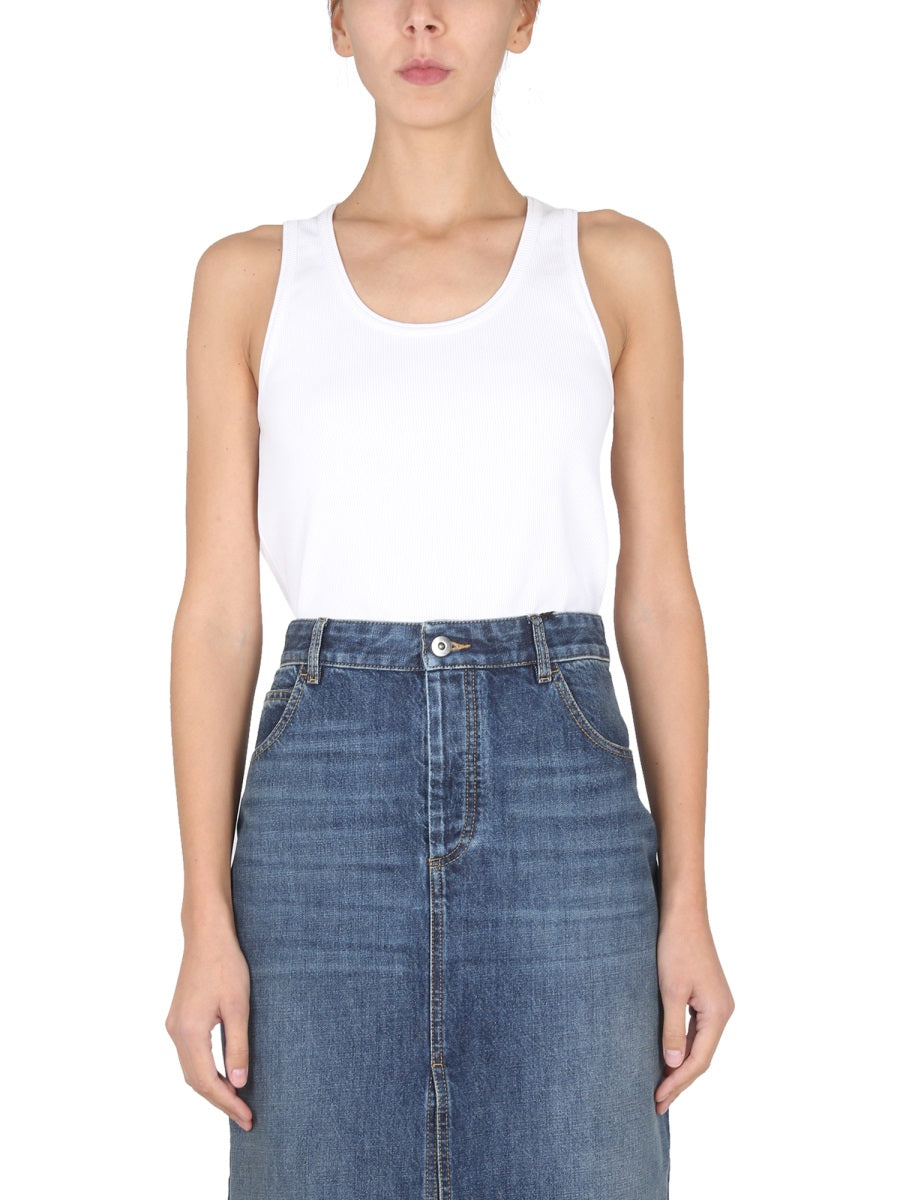 Bottega Veneta tee shirts luxury designer piece front view