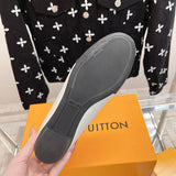 Louis Vuitton shoes Style 351 - close-up of elevated everyday design (alternate angle)