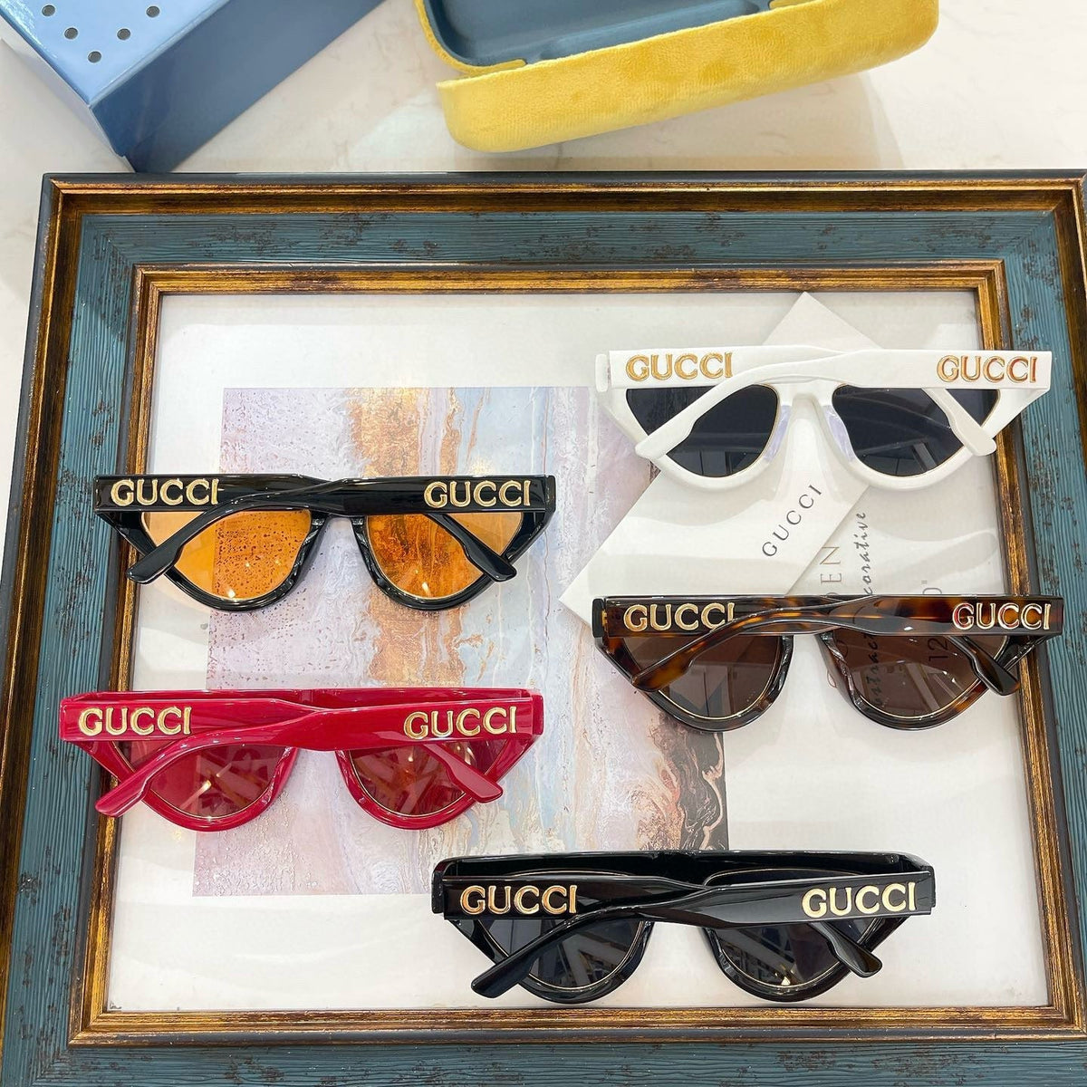 Gucci Sunglasses- Gucci Sunglasses Luxury Designer UV Sunglasses