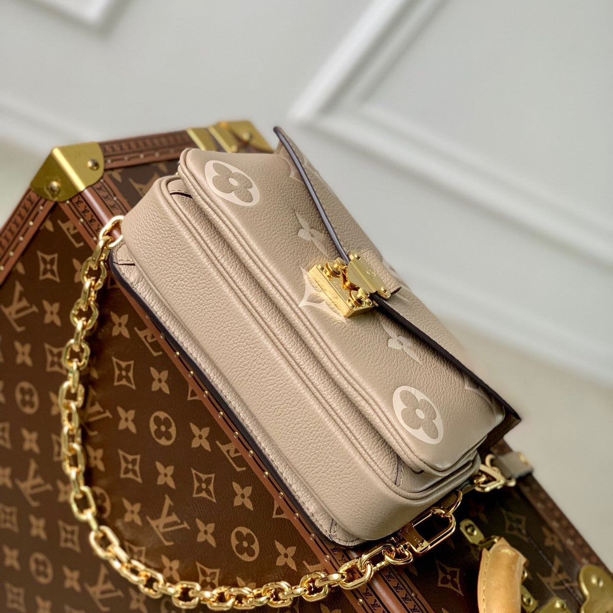 Louis Vuitton Bags- Louis Vuitton Lou Pochette Metis East West Bag Luxury Designer Leather Handbag
