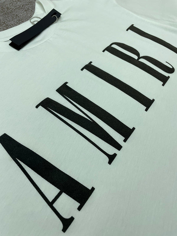 Amiri t-shirt front view designer style