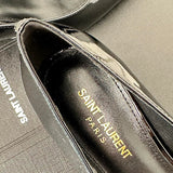 Saint Laurent luxury shoes detail shot