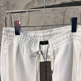 Close-up of Balenciaga designer clothing craftsmanship