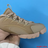 Dior Black High-Top Sneakers - Angled View