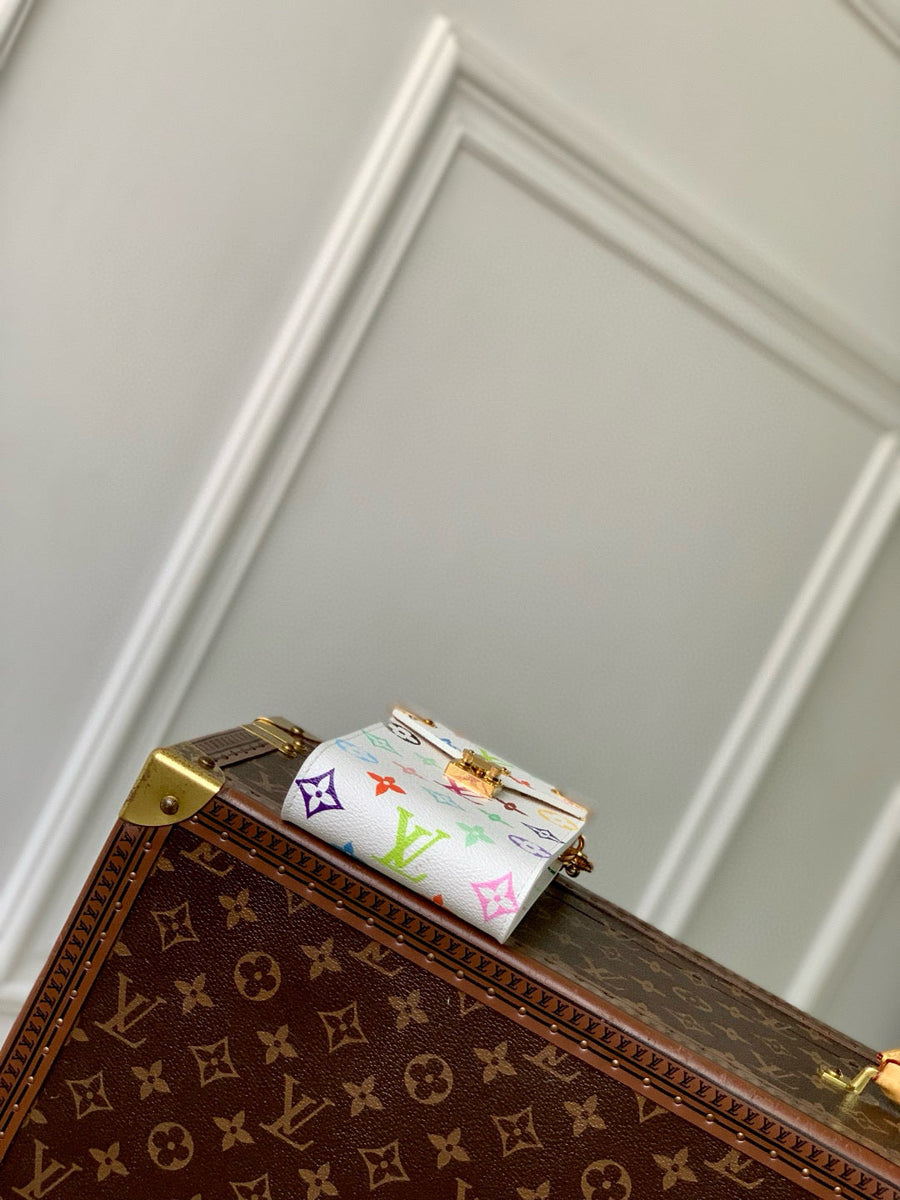 Louis Vuitton Bags- Louis Vuitton Lou x Murakami Metis Phone Pouch Elegant Everyday Designer Handbag