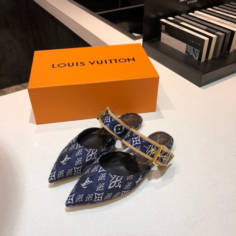 Louis Vuitton shoes Style 208 - close-up of refined designer finish