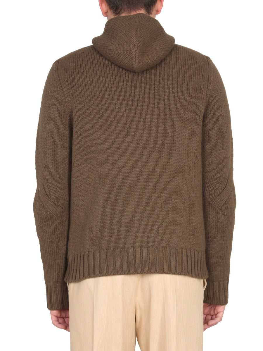 Bottega Veneta Accessories? Bottega Veneta Men Textured Jersey With Hood Premium Everyday Designer Accessory