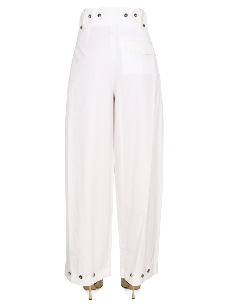 Bottega Veneta pants side profile designer luxury fashion