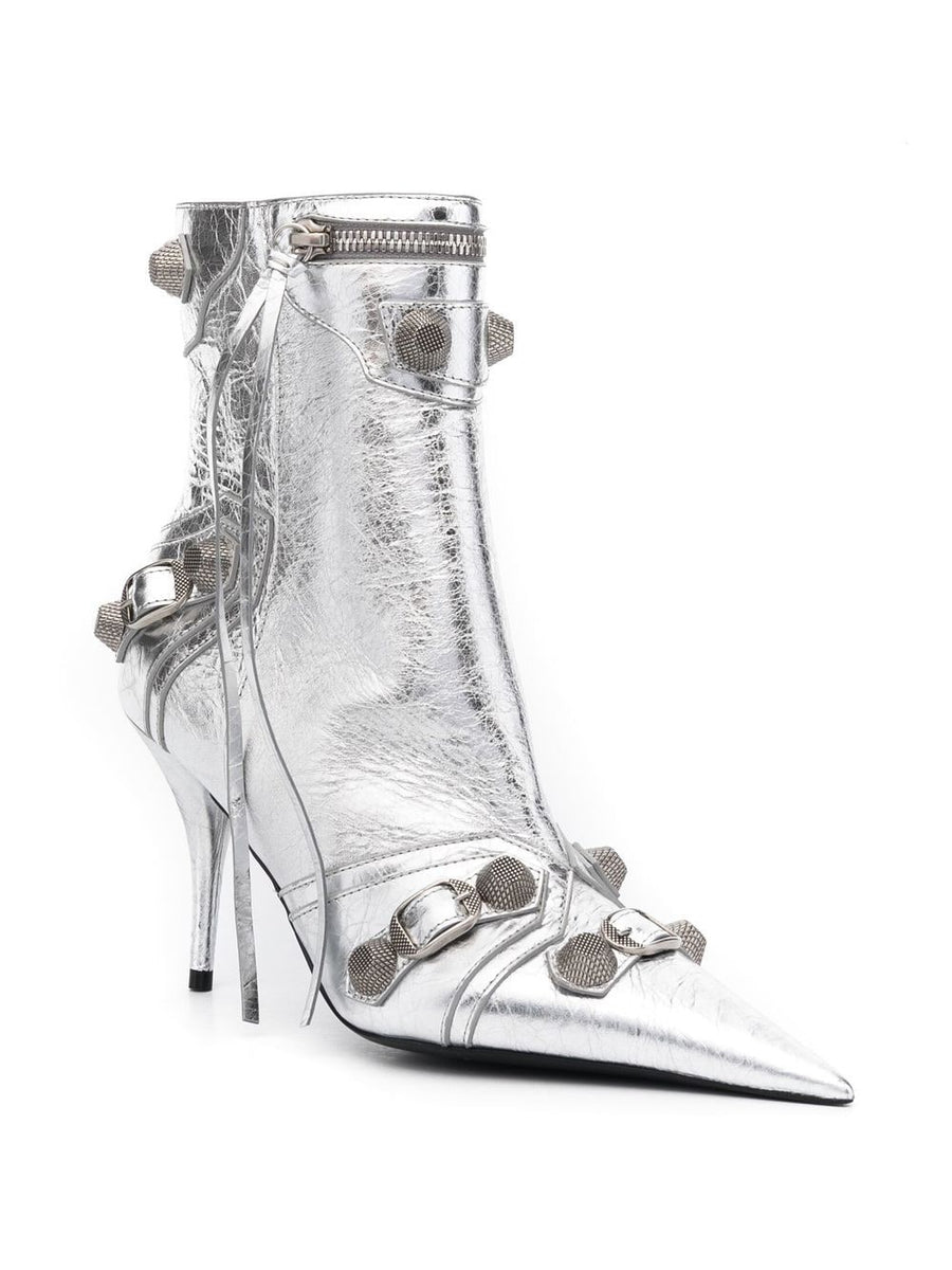 Balenciaga premium boots detail and craftsmanship close-up