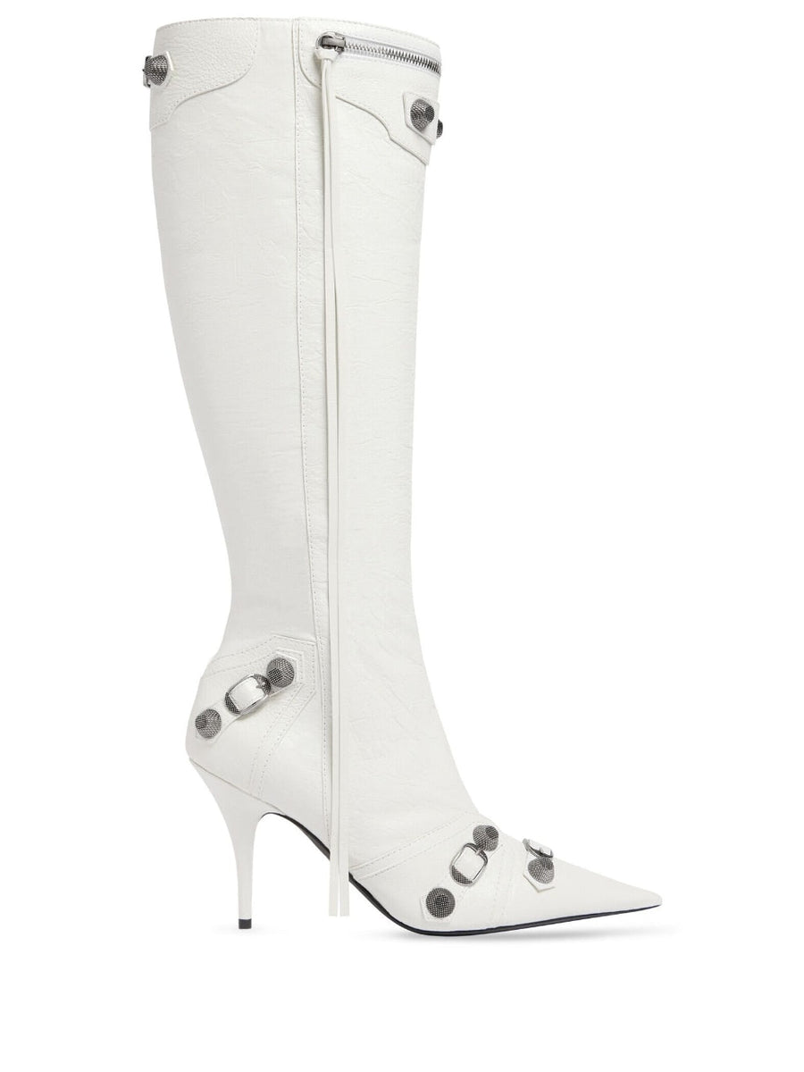Balenciaga Shoes BALENCIAGA Knee-High Leather Boots Luxury Lifestyle Designer Footwear