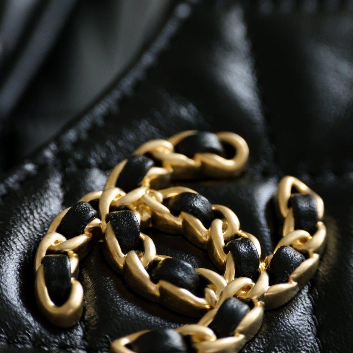Front view of Chanel 23K Hobo Bag premium bag