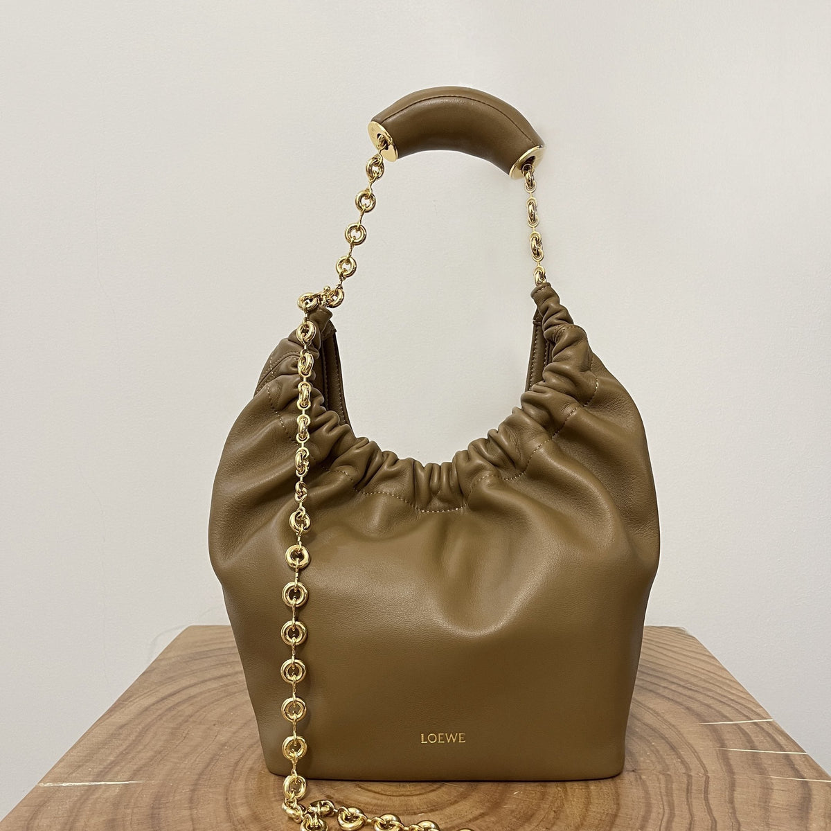 Bags- Loew Small Squeeze Bag Luxury Designer Leather Handbag
