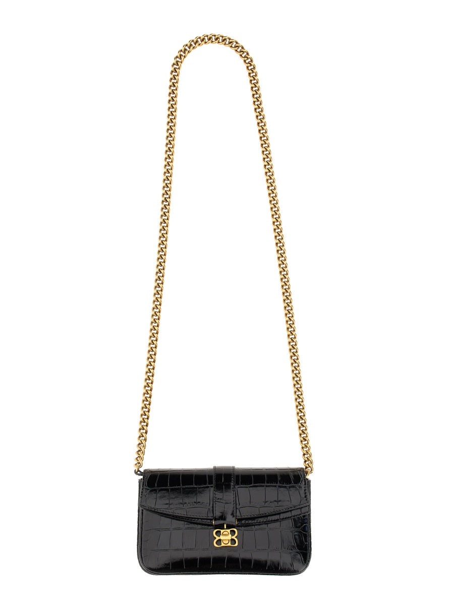 Balenciaga Bags? BALENCIAGA Mini Chain Flap Shoulder Bag Elegant Everyday Designer Handbag
