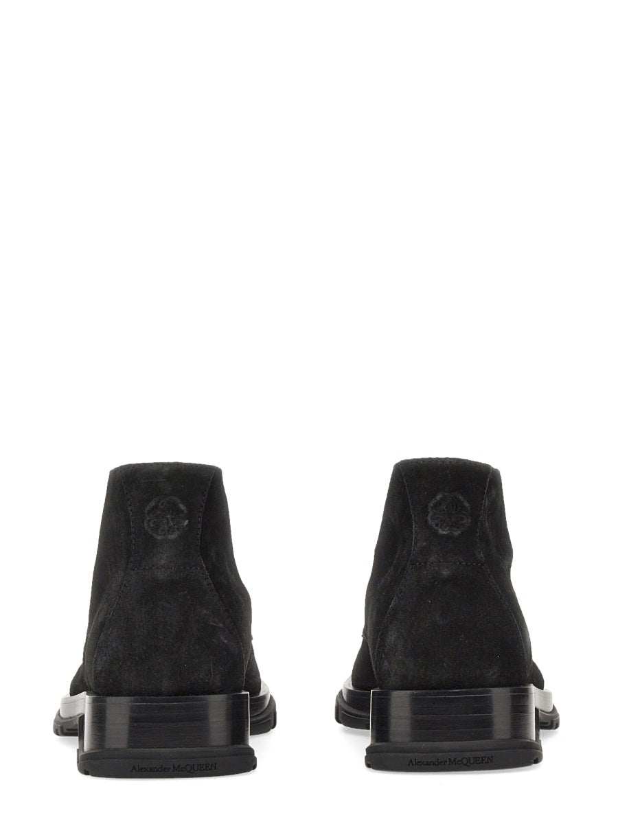 Alexander McQueen Shoes? Alexander Mcqueen Men Suede Boot Luxury Lifestyle Designer Footwear