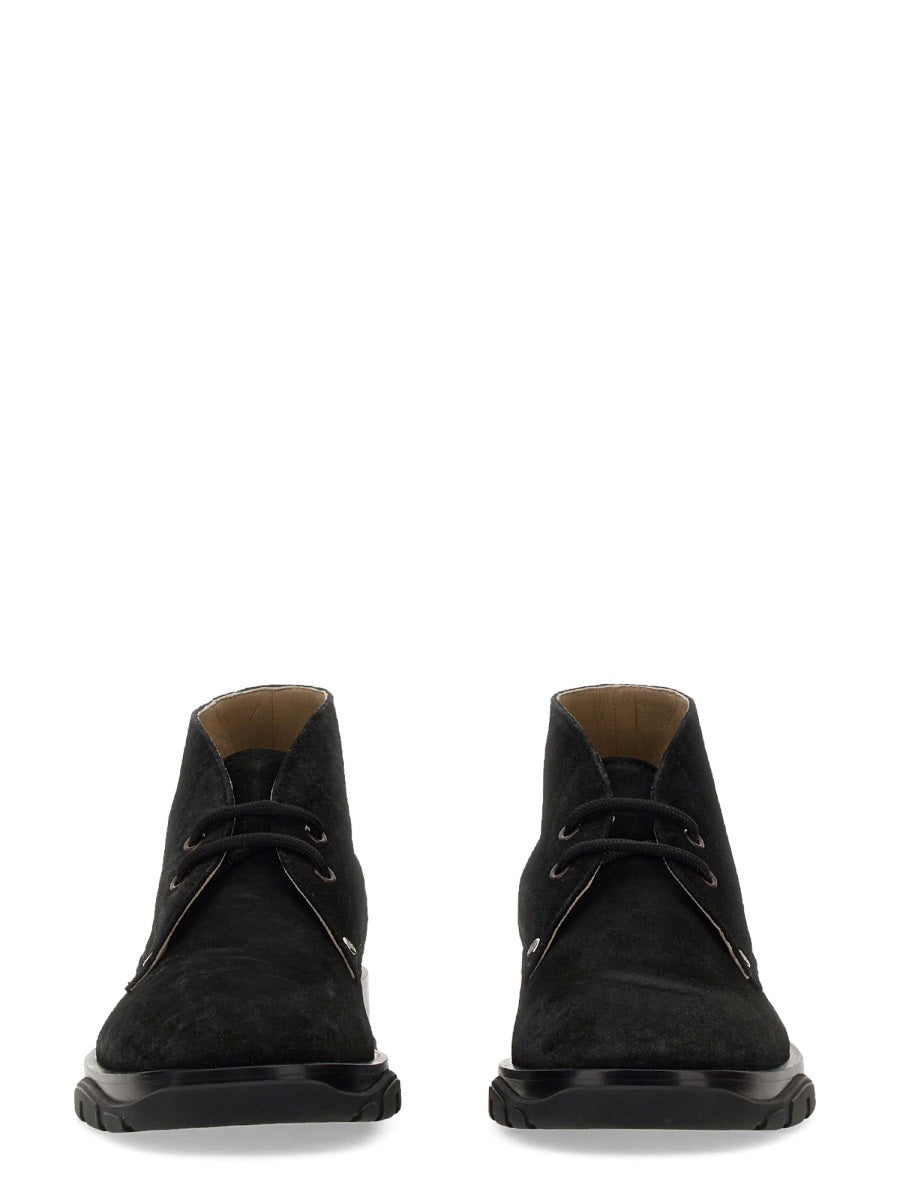 Alexander McQueen premium boots & booties detail and craftsmanship close-up