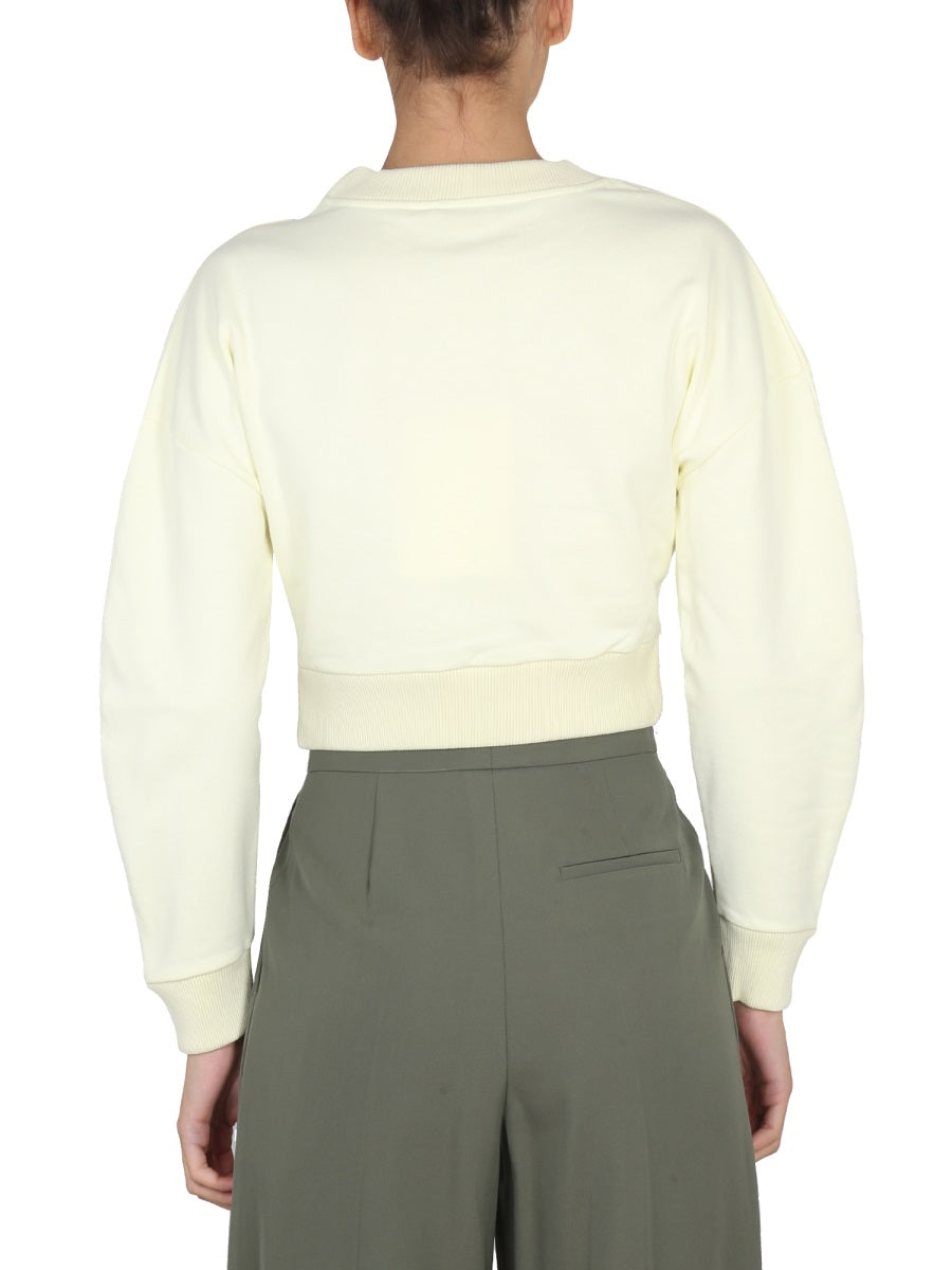 Alexander McQueen Hoodies? Alexander Mcqueen Women Cropped Sweatshirt Premium Designer Casual Hoodie