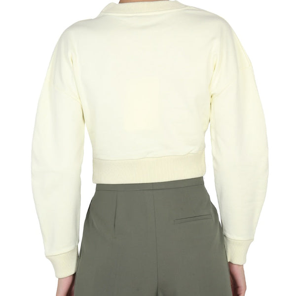 Alexander McQueen Hoodies? Alexander Mcqueen Women Cropped Sweatshirt Premium Designer Casual Hoodie