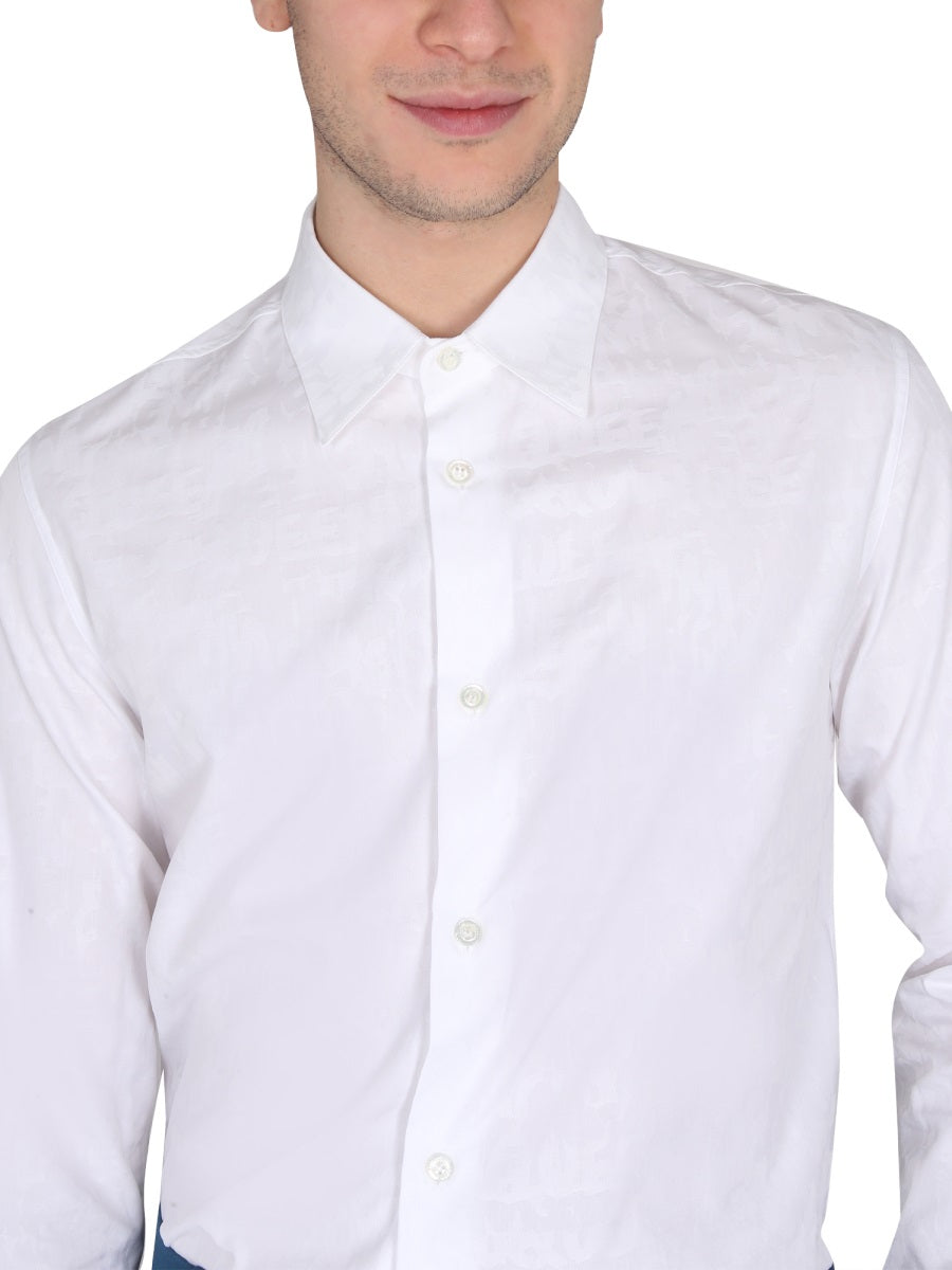 Close-up of Alexander McQueen blouses hardware and fine stitching