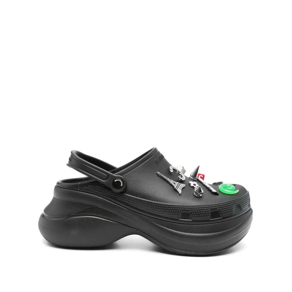 Balenciaga Accessories- Balenciaga Black Slippers Men Luxury Designer Fashion Accessory