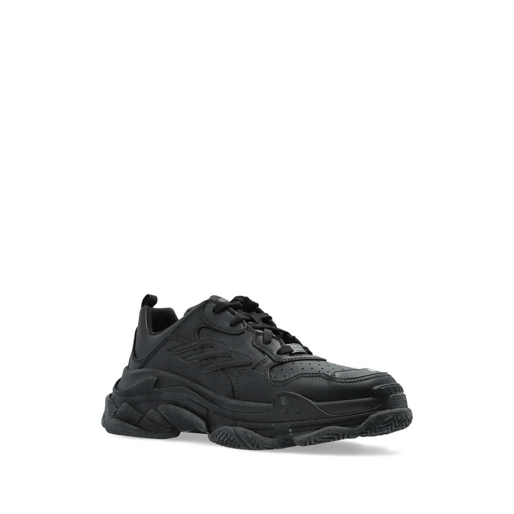 Close-up of Balenciaga athletic hardware and fine stitching