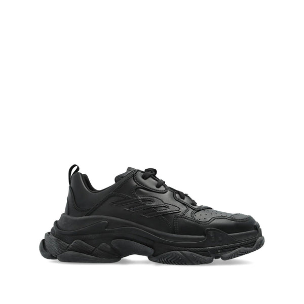 Balenciaga Shoes- Balenciaga Black Trainers - Low-Tops Men Luxury Lifestyle Designer Footwear
