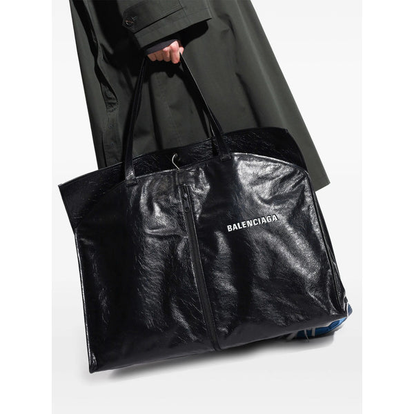 Balenciaga premium totes detail and craftsmanship close-up