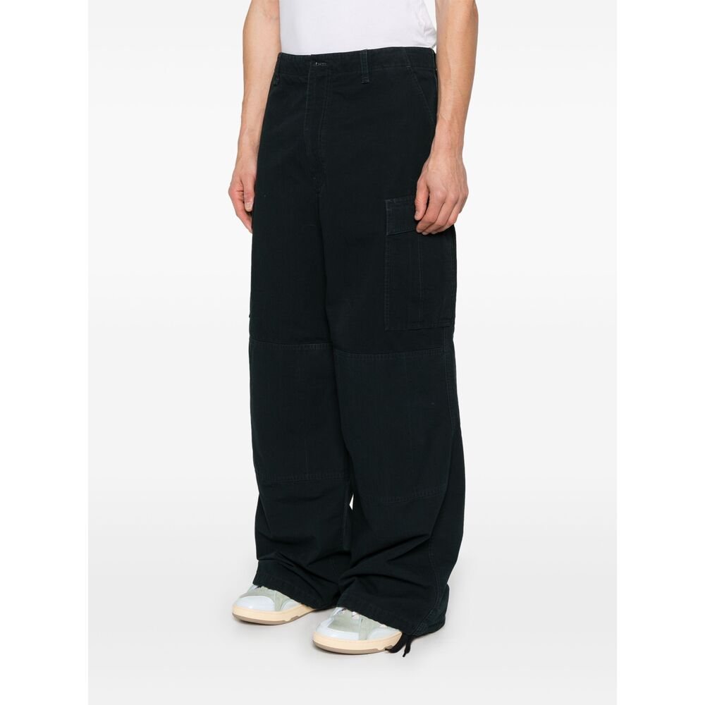 Balenciaga Pants? Balenciaga Blue Trousers - Loose Fit Men Premium Designer Casual Trousers