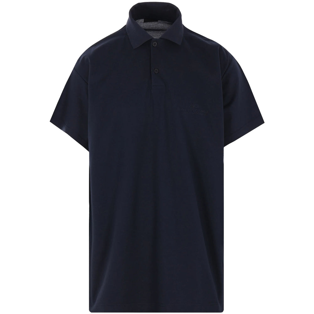 Balenciaga Polo Shirts? Balenciaga Blue Polo Shirts Men Premium Everyday Polo Shirt