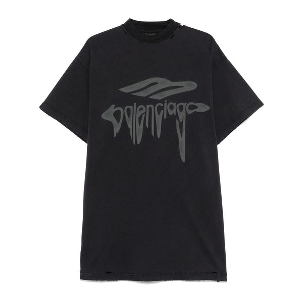 Balenciaga tee shirts luxury designer piece front view
