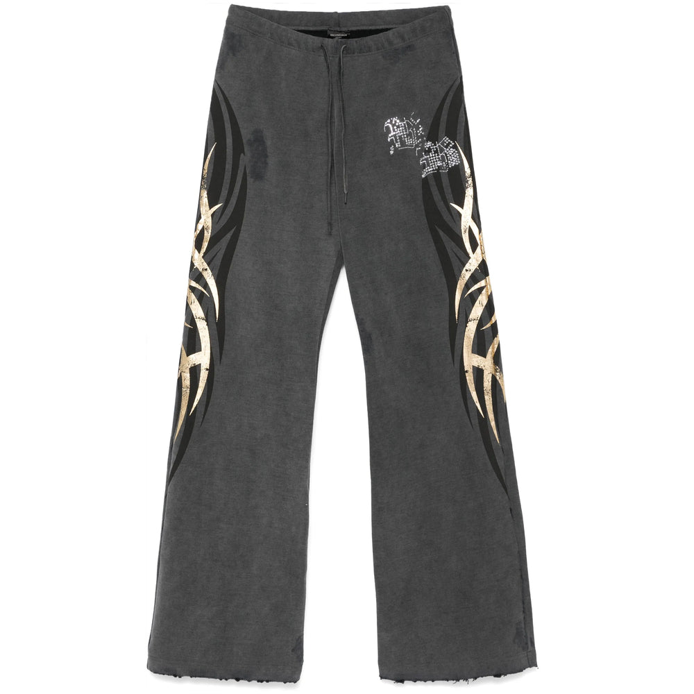 Balenciaga Pants- Balenciaga Grey Trousers - Track Pants Men Tailored Everyday Designer Pants